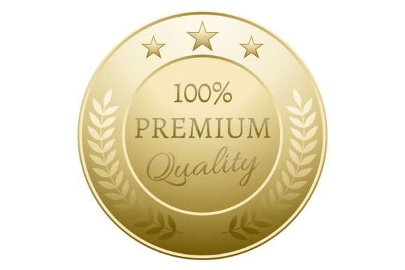 Download Premium Quality Round Badge. Realistic G - Quality Collection