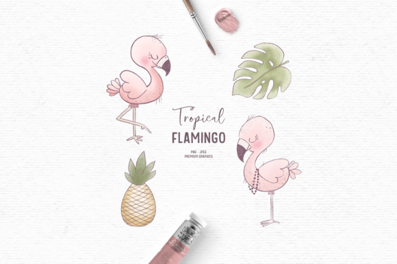 Download Hand-drawn Flamingo Clipart for Kids - Kids Collection
