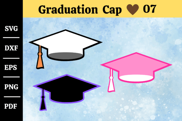 Download High-Quality Graduation Cap SVG,PNG #07 - Quality Collection