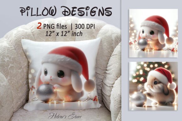 Download Christmas Cute Pets Pillow Case Designs - Pet Collection