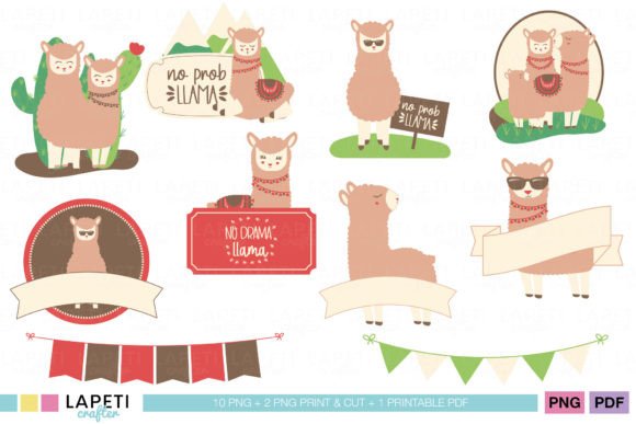 Download Llama Party Clipart for Kids - Kids Collection