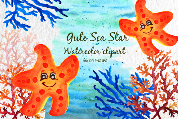 Download Corals Clip Art for Kids Watercolor Sea - Kids Collection