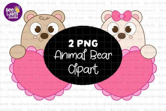 Download Animal Bear PNG Sublimation Clipart - Bear Collection