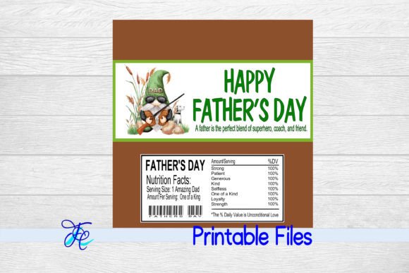 Download Happy Father's Day Candy Bar Wrapper - Wrapper Collection