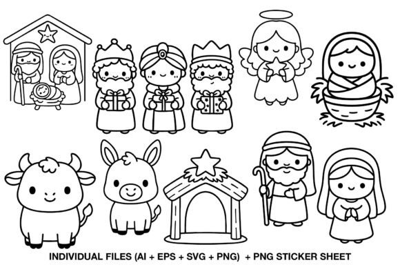 Download Christmas Bible Story Clipart for Kids - Kids Collection