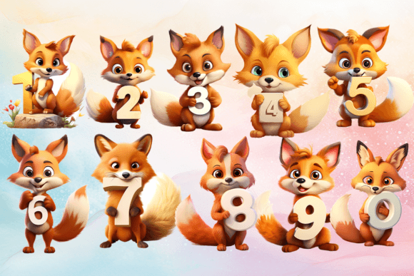 Download Animal Numbers Clipart for Kids - Kids Collection